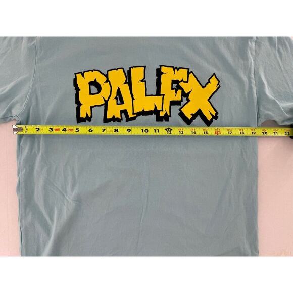 Palace Skateboards T Shirt Mens Size L Nein FX Blue SS21 Streetstyle Skater​​ - Picture 4 of 10